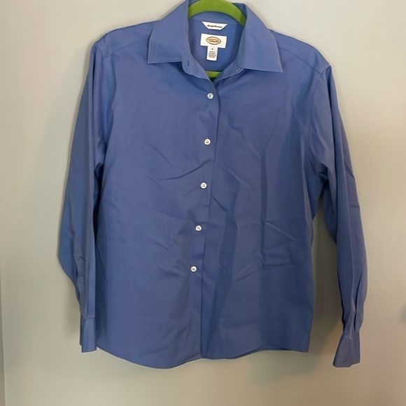 NWOT Talbots button up blue - Picture 1 of 7